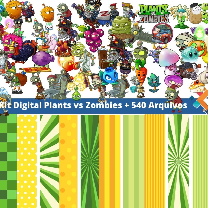 Kit Digital Plants vs Zombies