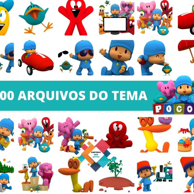 Kit Digital Pocoyo e sua Turma