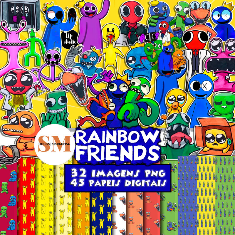Kit Digital Rainbow Friends
