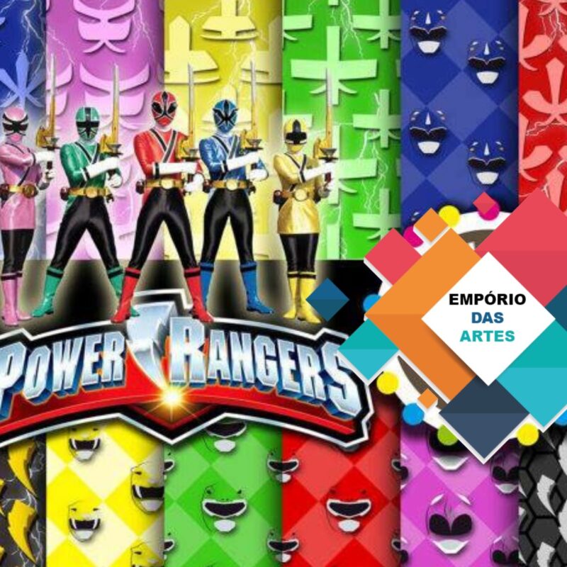 Kit Digital Power Rangers