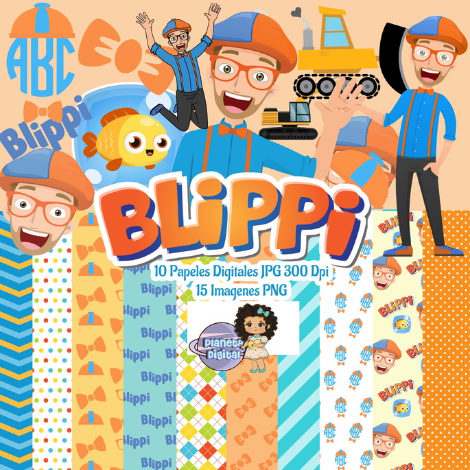 Kit Digital Blippi