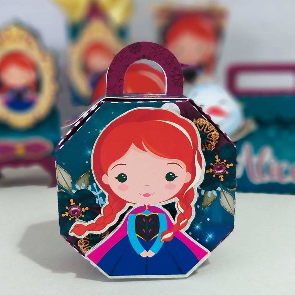Arquivo De Corte Silhouette - Ana Frozen - Imagem 3