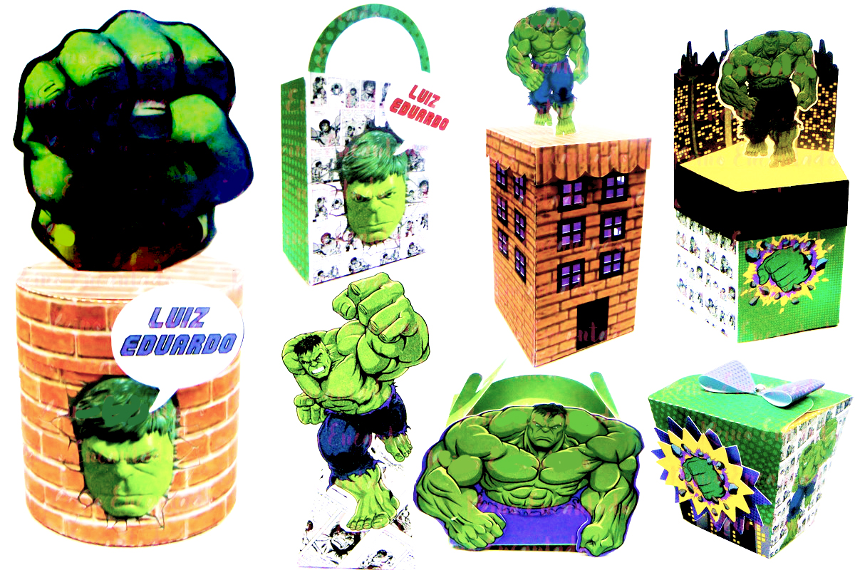 Arquivo De Corte Silhouette - Hulk